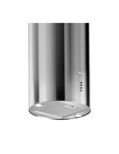 EXAUSTOR DE ILHA CILINDRICO JOHNSON 42CM INOX | NOTUSINOX